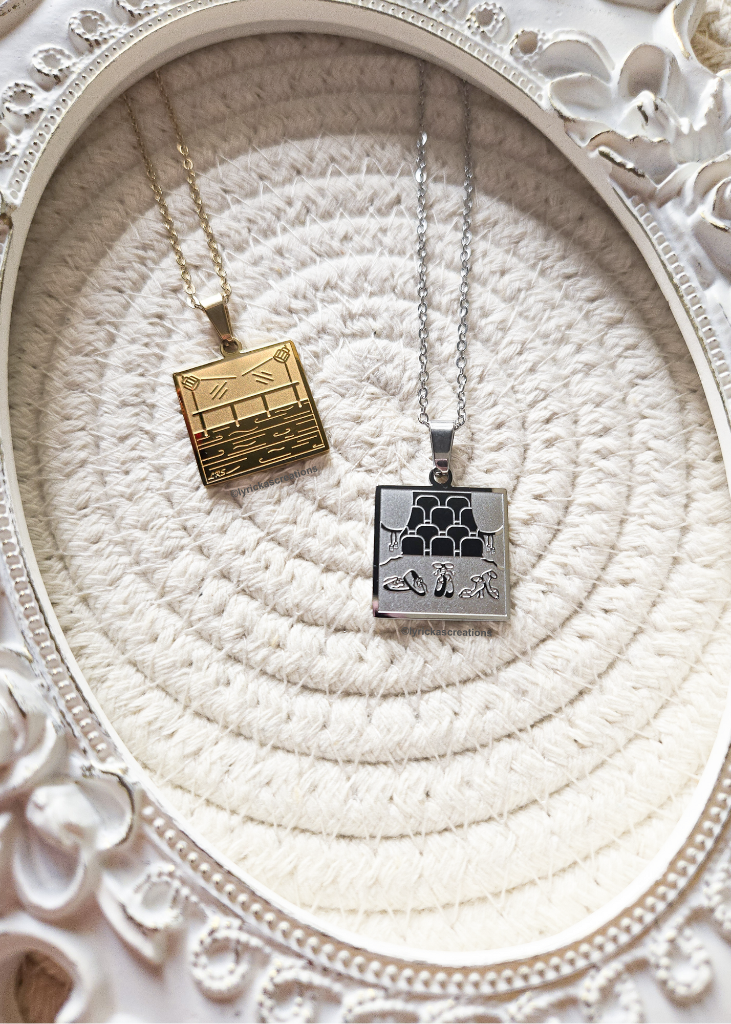 From The Studio To The Stage INVERTED (A Dancer's Necklace)