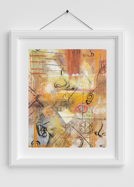 Linear Senses 11" x 14" Fine Art Print