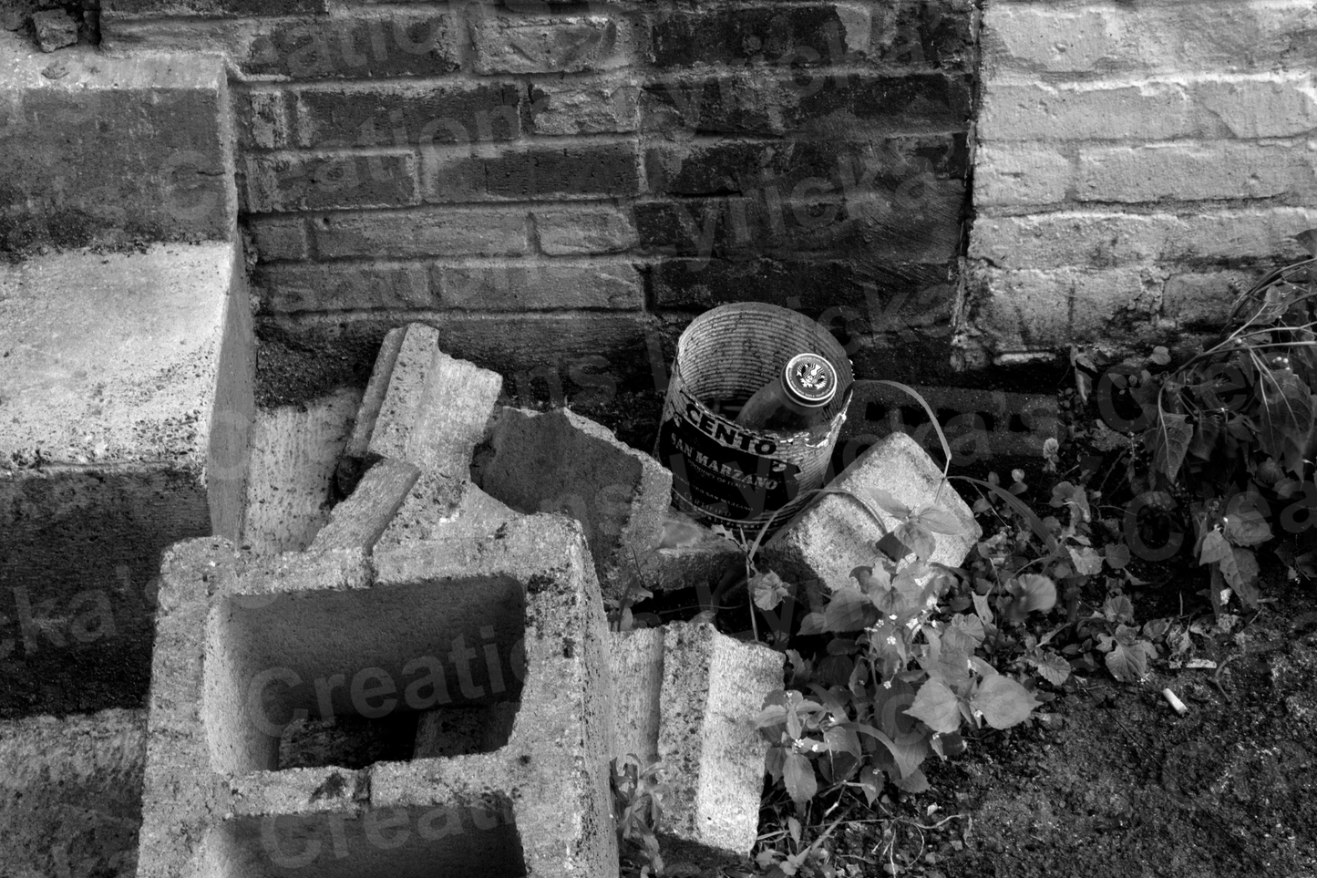 Starbucks Bricks Photo Print