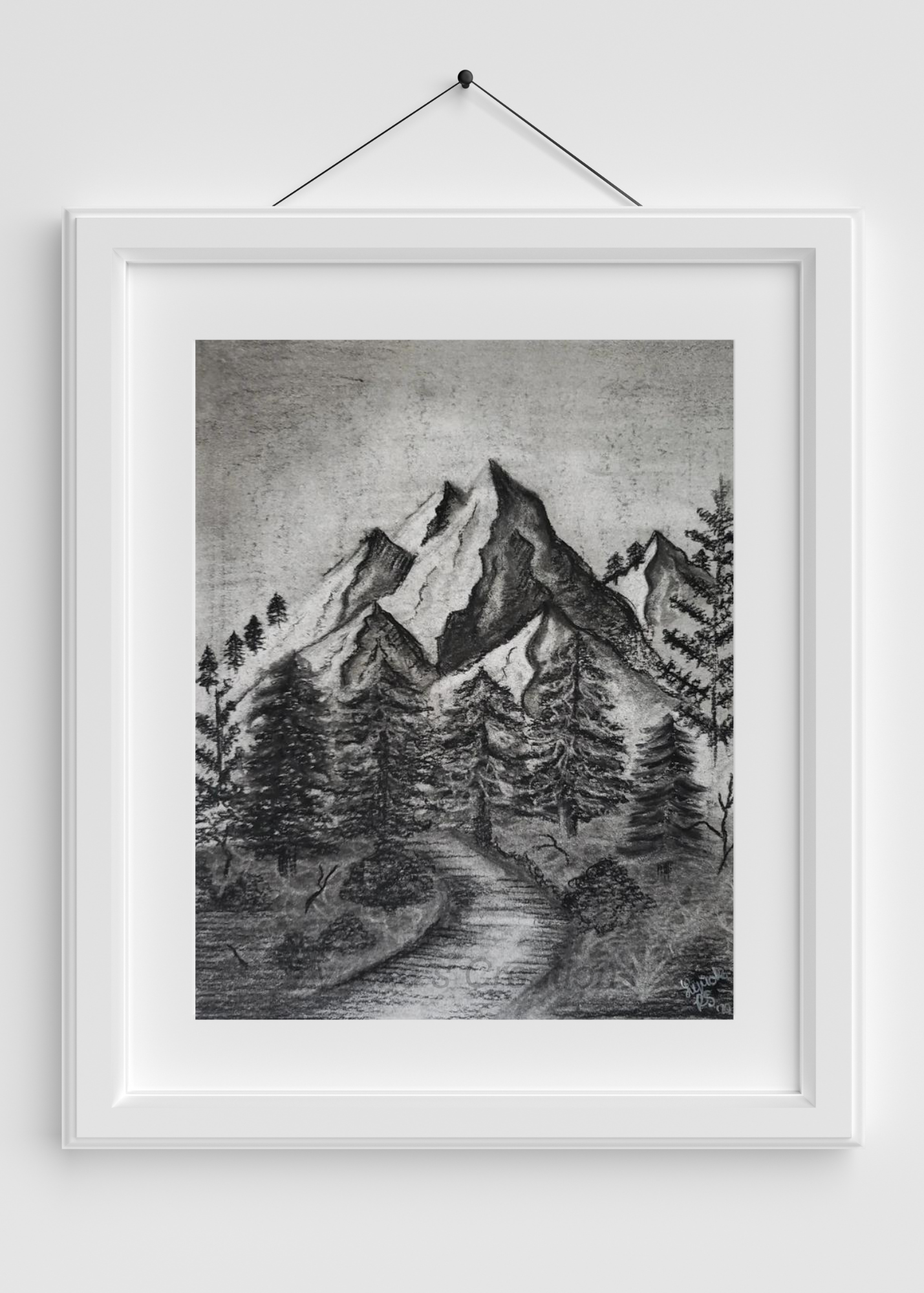 Road Not Traveled 8" x 10" Fine Art Print