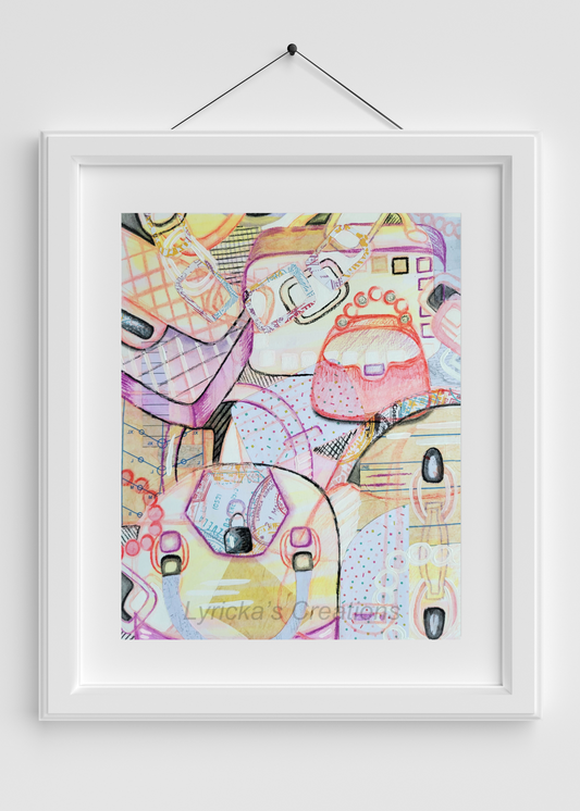 In the Bag 5" x 7" Fine Art Print (Limited Edition)