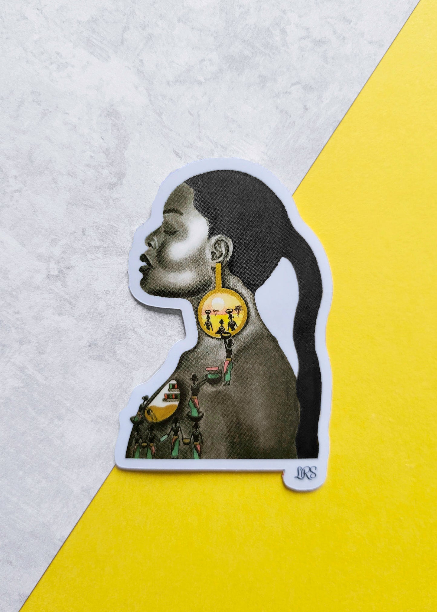 African Fulfillment Sticker