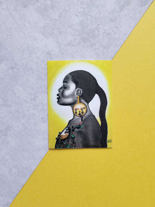 African Fulfillment Sticker