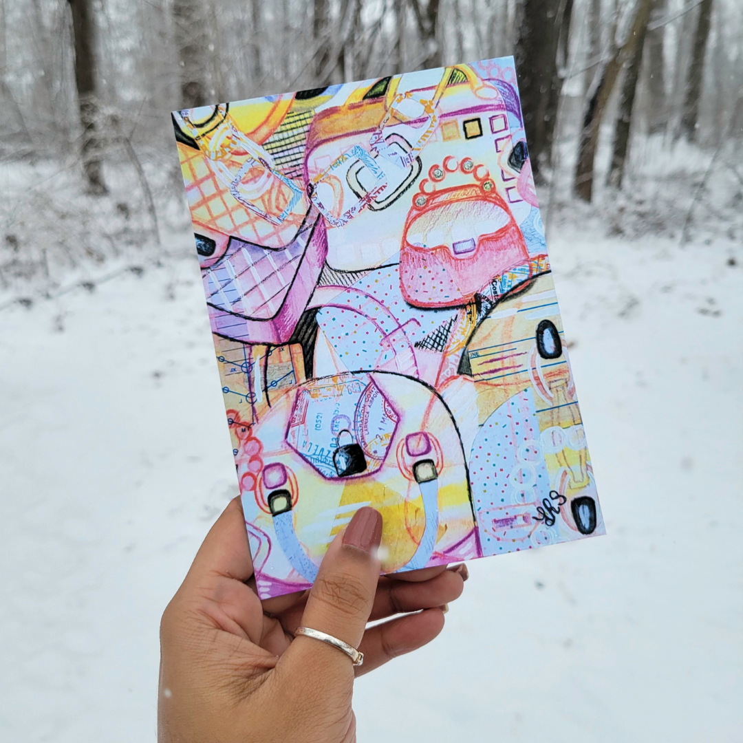 In the Bag 5" x 7" Fine Art Print (Limited Edition)