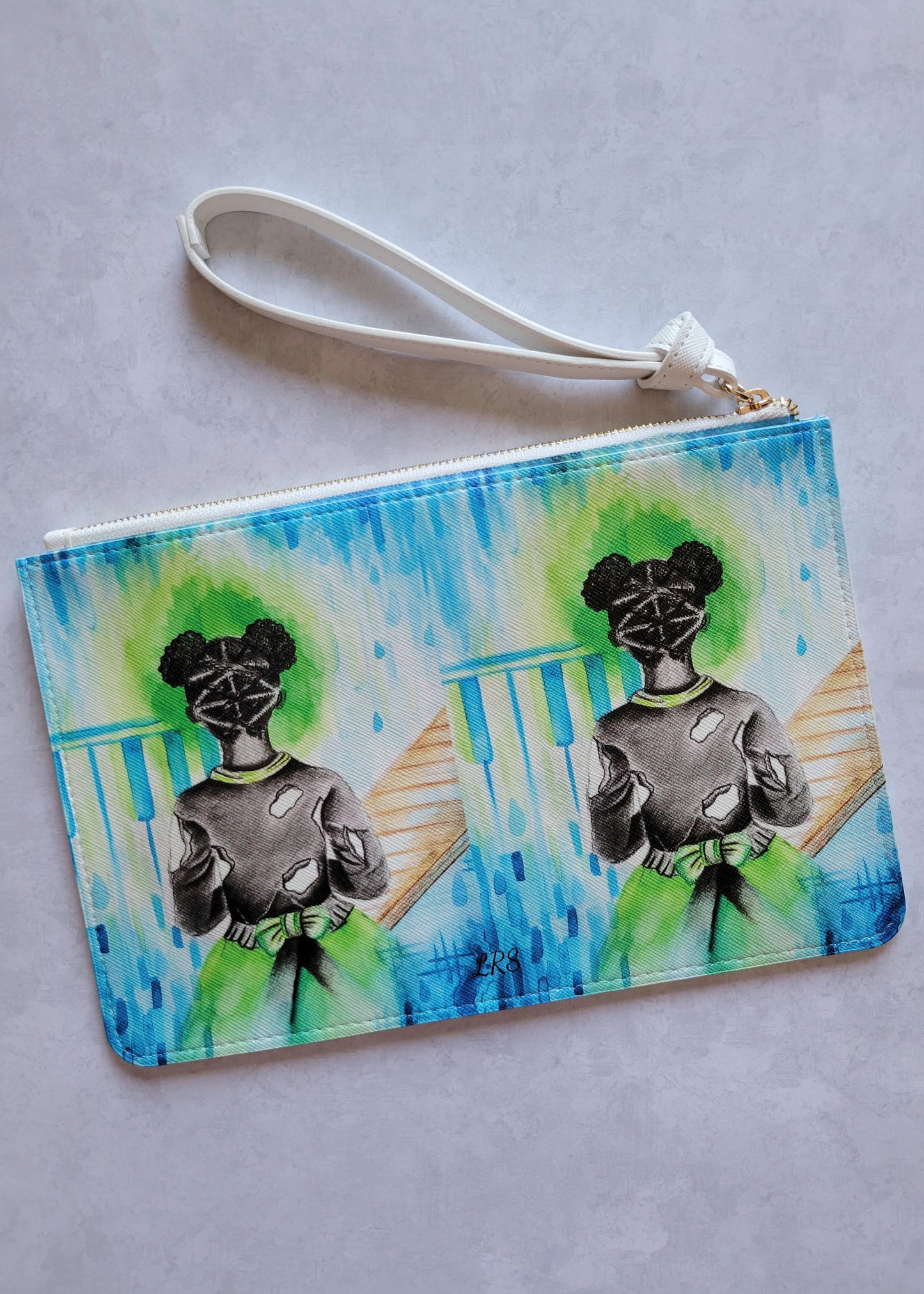 A Hole World Clutch Bag