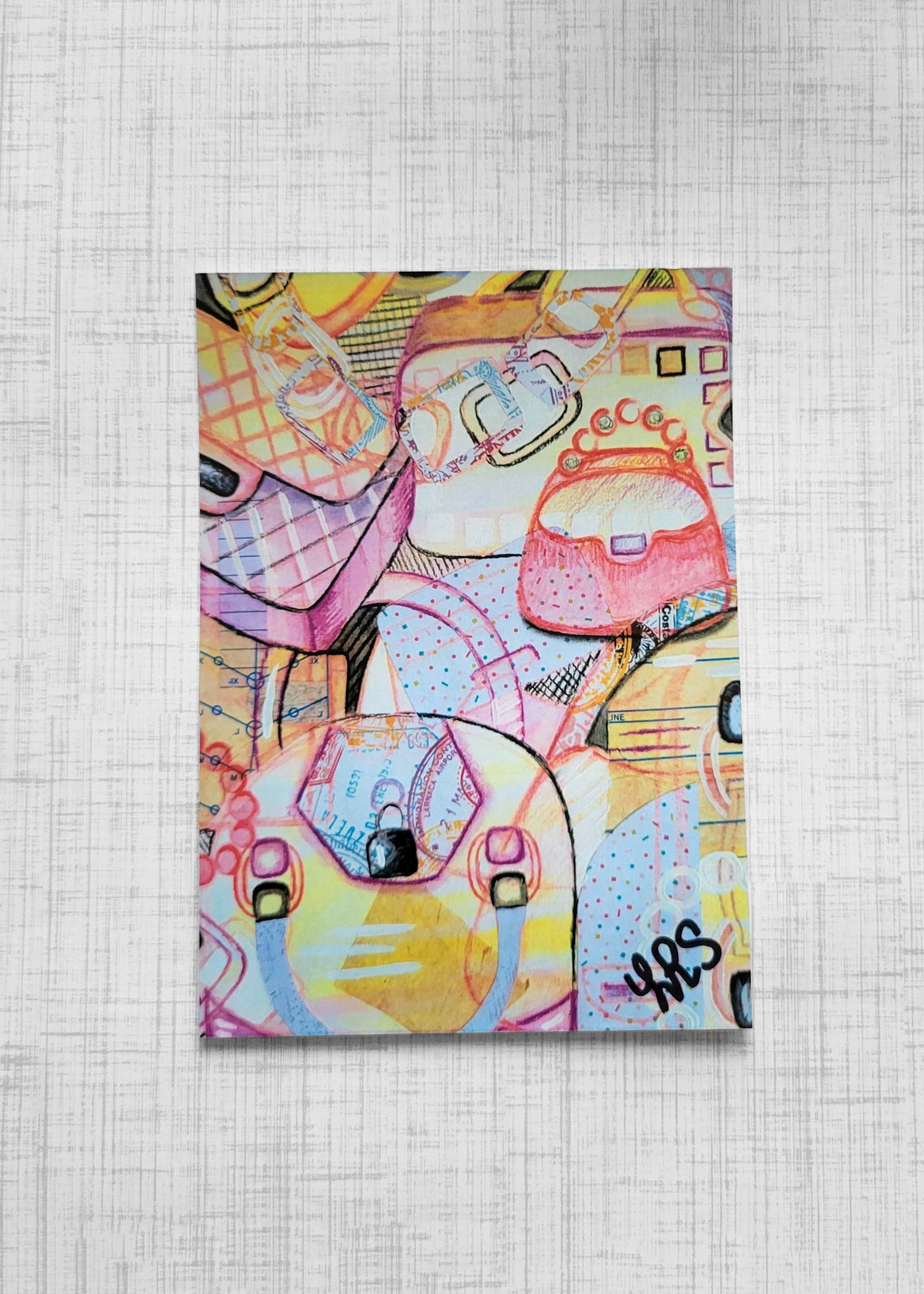 In the Bag 5" x 7" Fine Art Print (Limited Edition)