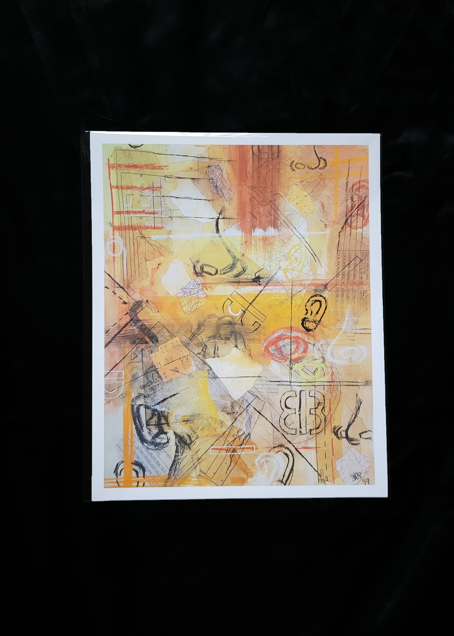 Linear Senses 11" x 14" Fine Art Print