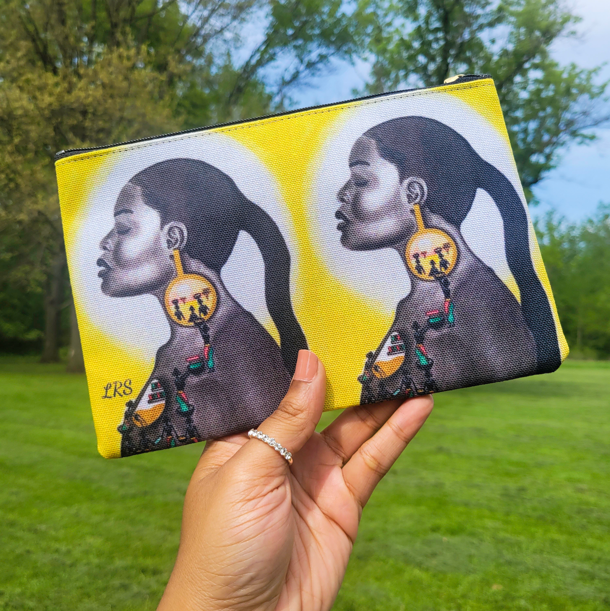 African Fulfillment Accessory Pouch