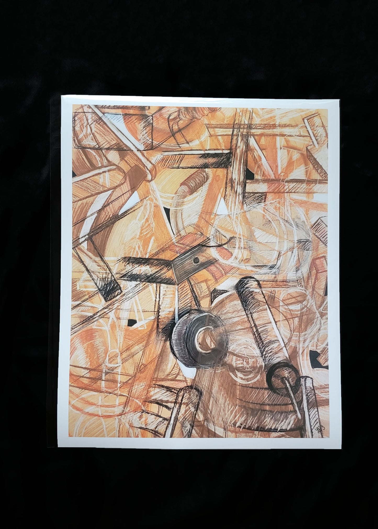Wheels and Buckets 11" x 14" Fine Art Print