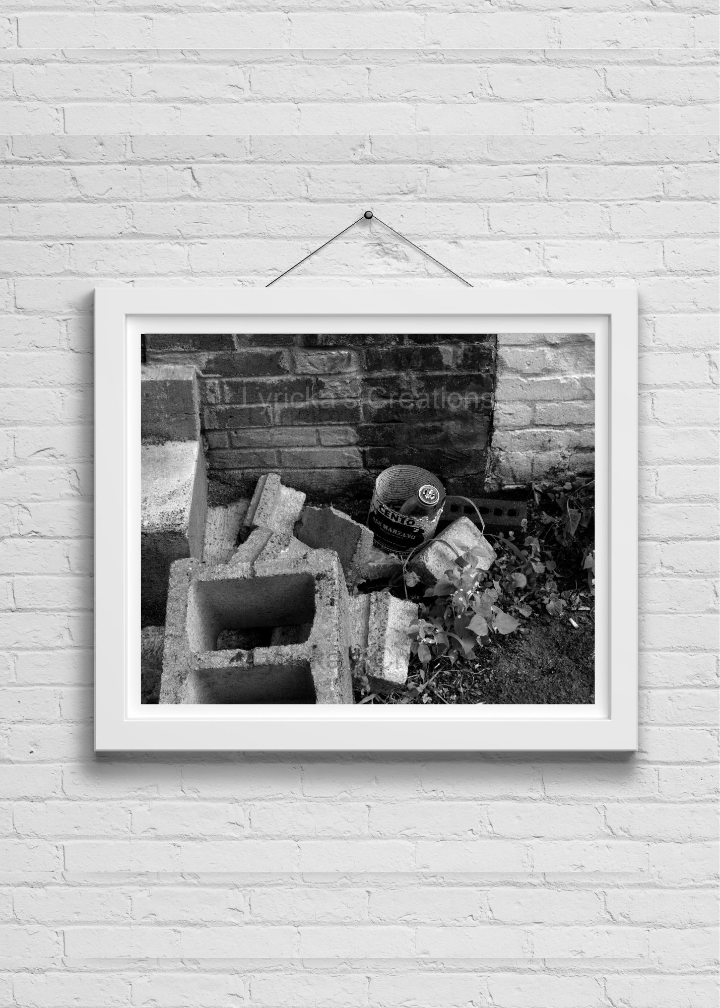 Starbucks Bricks Photo Print