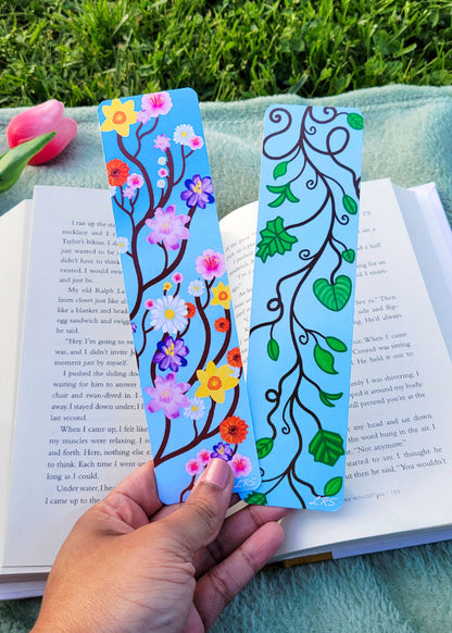 Floral Growth Bookmark Set (2 Pack)
