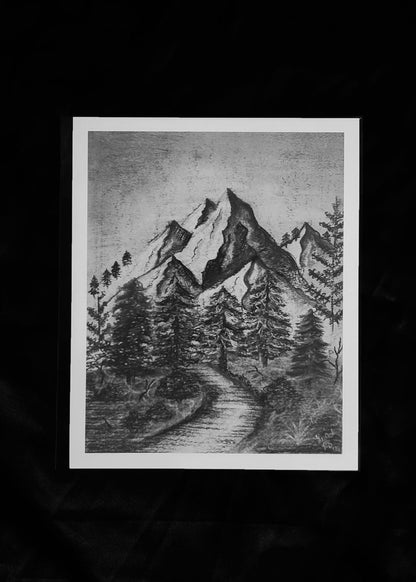 Road Not Traveled 8" x 10" Fine Art Print