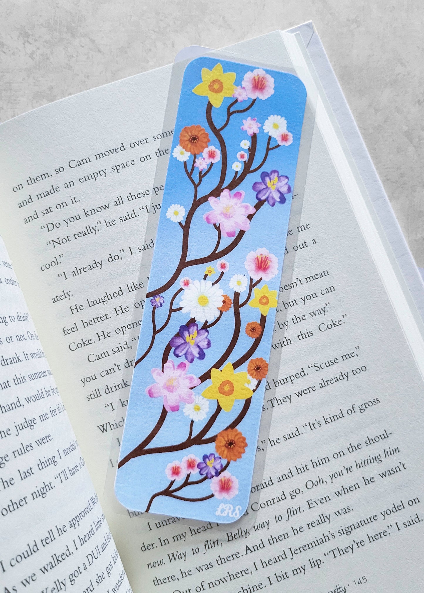 Spring Bloom Bookmark (Illustrated Bookmark)